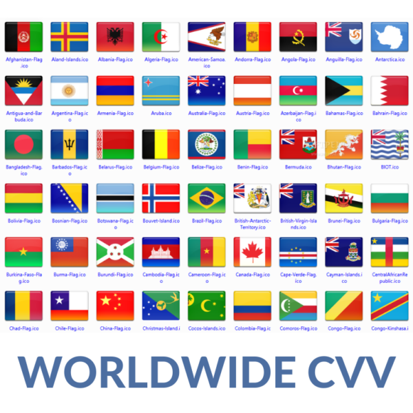 international CC CVV mix worldwide country cc